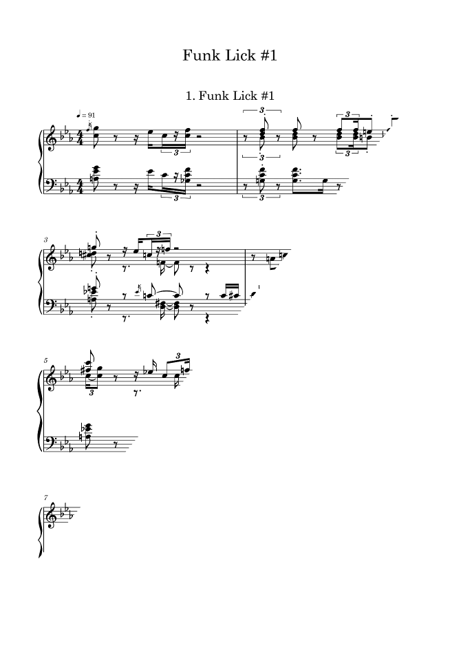 Funk-Lick-#1