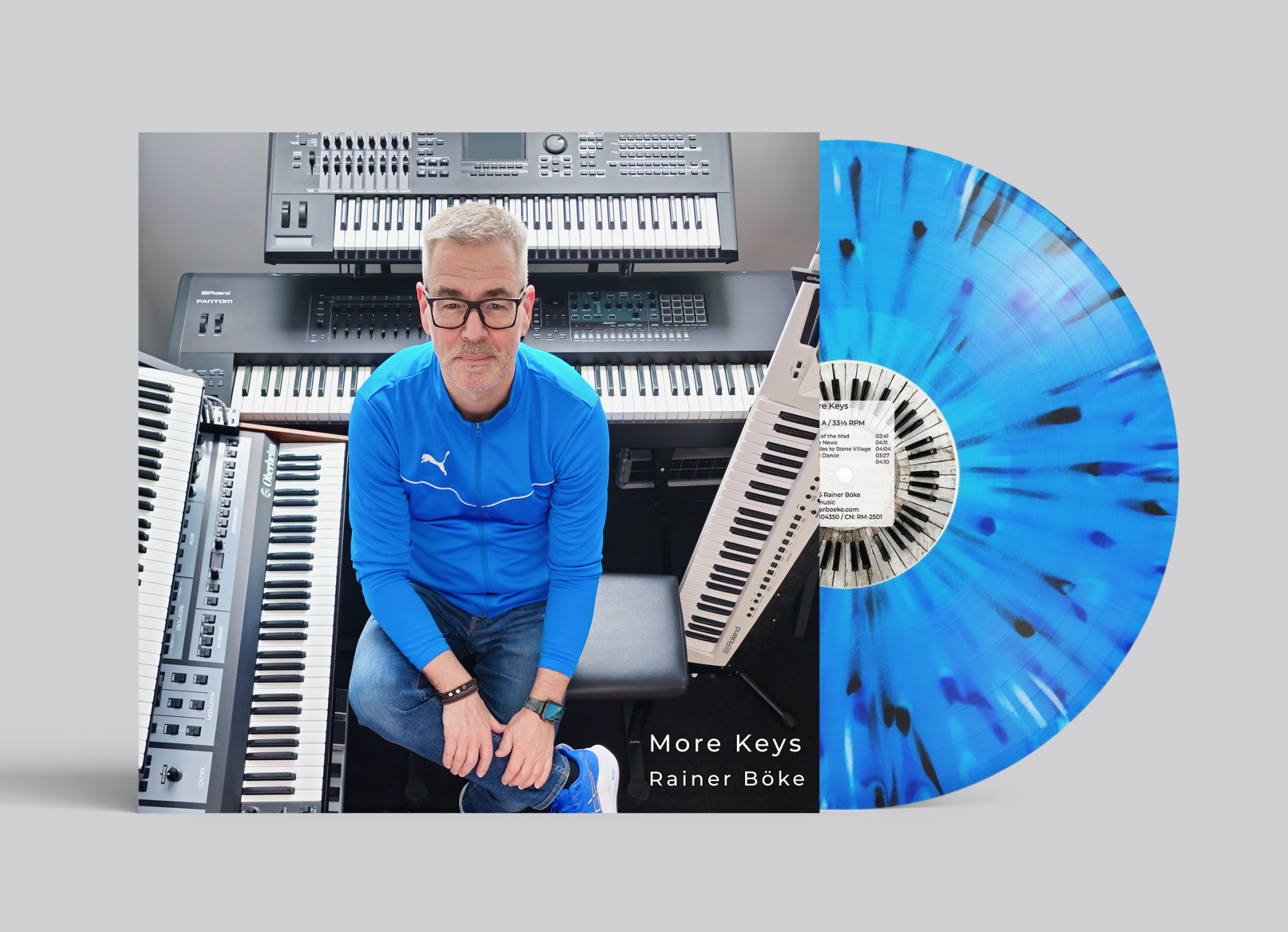 More Keys - Album - Vinyl 12" Splatter Design