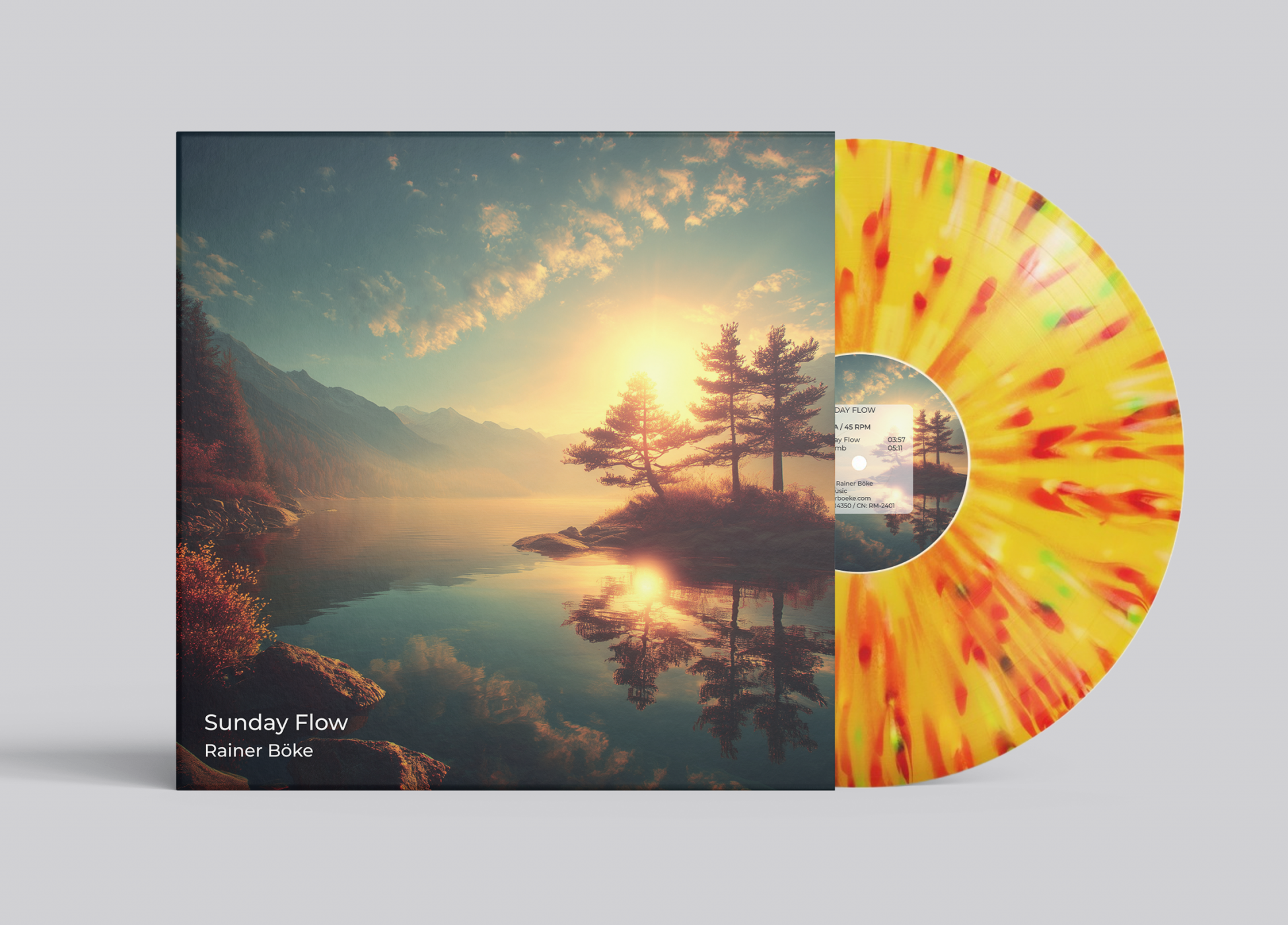 Sunday Flow EP - Vinyl 12" Splatter Design